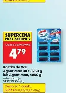 Biedronka Kostki do wc ocean Agent Max oferta