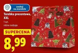 Lidl Torebka prezentowa xxl oferta