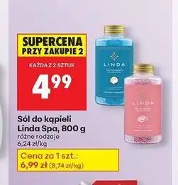 Biedronka Sól do kąpieki coconut pleasure Linda oferta