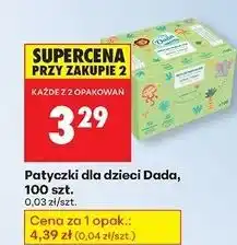Biedronka Patyczki dla dzieci Dada oferta