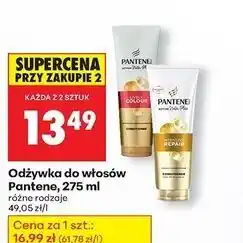 Biedronka Balsam do włosów lively colour Pantene Pro-V oferta