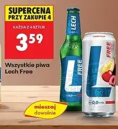 Biedronka Piwo Lech Free oferta