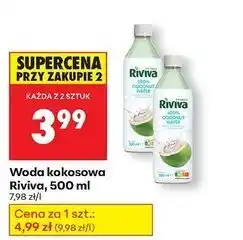 Biedronka Woda kokosowa Riviva oferta