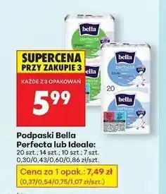 Biedronka Podpaski Bella Perfecta Ultra Blue oferta