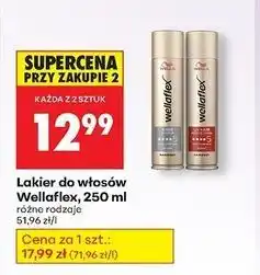 Biedronka Lakier do włosów uv hair Wellaflex oferta