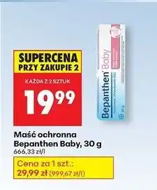 Biedronka Maść ochronna do pielęgnacji skóry niemowląt Bepanthen Baby oferta