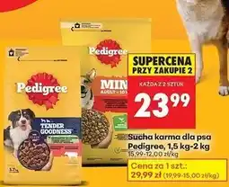 Biedronka Karma dla psa małych ras wołowina i warzywa Pedigree Vital oferta