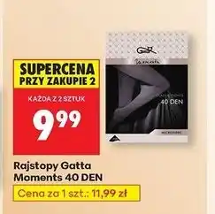 Biedronka Rajstopy moments funkcyjne 40 den rozm. 2-6 Gatta oferta