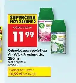 Biedronka Wkład magnolia i kwiat wiśni Air Wick Freshmatic oferta