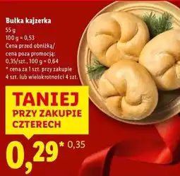Lidl Bułka kajzerka oferta