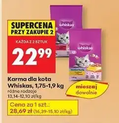 Karma dla kota z pyszną wołowiną Whiskas