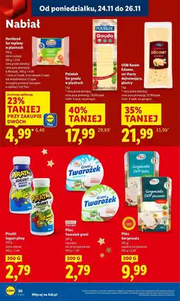 Lidl Jogurt truskawka-kiwi Pilos Piratki oferta