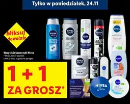 Lidl Krem do twarzy i ciała intensywnie nawilżający Nivea Soft oferta