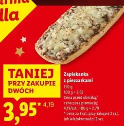 Lidl Zapiekanka z pieczarkami i serem oferta