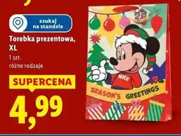 Lidl Torebka prezentowa xl oferta
