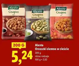 Lidl Orzechy ziemne w cieście chili Alesto oferta