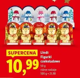 Lidl Figurka miś mini Lindt oferta