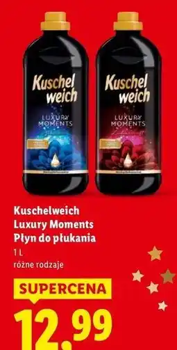 Lidl Płyn do płukania passion Kuschelweich Luxury Moments oferta