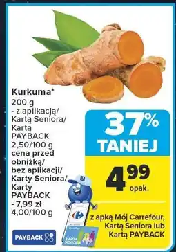 Carrefour Kurkuma 200 g Carrefour oferta