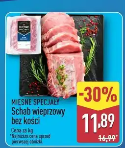 ALDI Schab wieprzowy bez kości MIĘSNE SPECJAŁY oferta