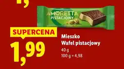 Lidl Wafel pistacjowy Mieszko oferta