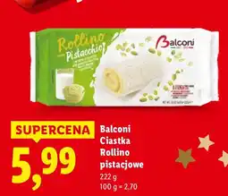 Lidl Ciastka Rollino pistacjowe Balconi oferta