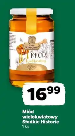 Netto Miód wielokwiatowy 1 kg Słodkie Historie oferta