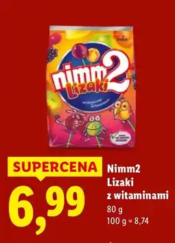 Lidl Lizaki z witaminami Nimm2 oferta