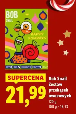 Lidl Zestaw przekąsek owocowych Bob Snail oferta