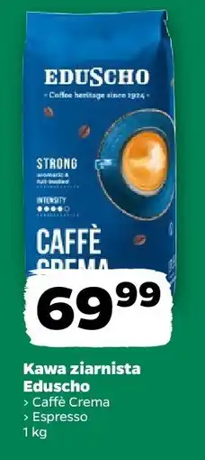 Netto Kawa ziarnista Caffe Crema 1 kg Eduscho oferta