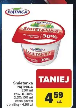Carrefour Śmietanka PIĄTNICA oferta