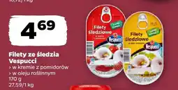 Netto Filety ze śledzia w kremie z pomidorów Vespucci oferta