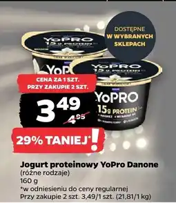 Netto Jogurt proteinowy YoPro (różne rodzaje) Danone oferta