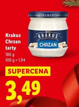 Lidl Chrzan tarty Krakus oferta