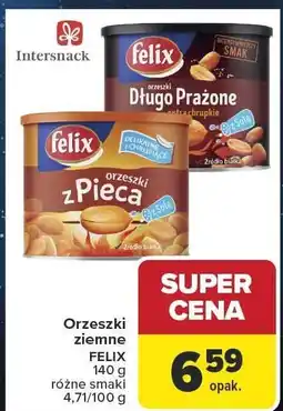 Carrefour Orzeszki ziemne FELIX różne smaki Intersnack oferta