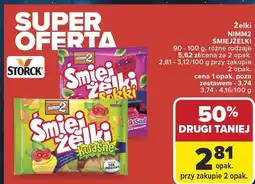 Carrefour Żelki NIMM2 ŚMIEJŻELKI różne rodzaje 90-100 g STORCK oferta