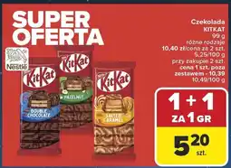 Carrefour Czekolada KITKAT 99 g oferta