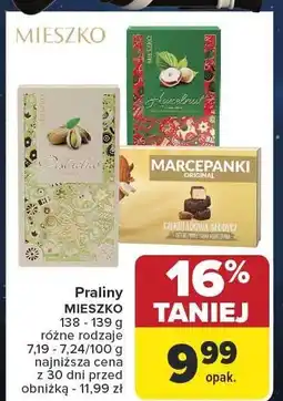 Carrefour Praliny MIESZKO 138-139 g oferta