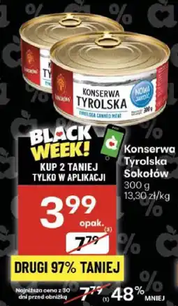 Delikatesy Centrum Konserwa Tyrolska Sokołów 300g oferta
