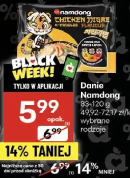 Delikatesy Centrum Danie Namdong 83-120g wybrane rodzaje oferta