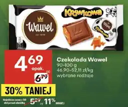 Delikatesy Centrum Czekolada Wawel 90-100g wybrane rodzaje oferta