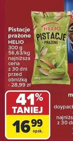 Carrefour Pistacje prażone HELIO oferta