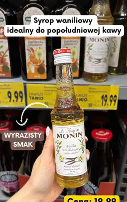 Kaufland Syrop waniliowy Monin oferta