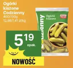 Delikatesy Centrum Ogórki kiszone Codzienny oferta