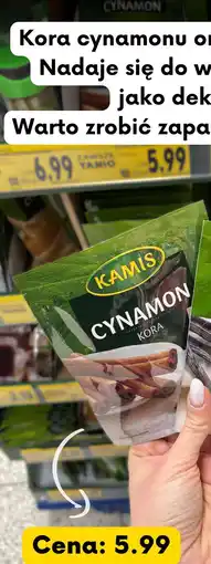Kaufland Przyprawa cynamon kora Kamis oferta