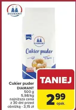 Carrefour Cukier puder DIAMANT 500g oferta