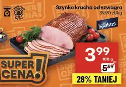Delikatesy Centrum Szynka krucha od szwagra Krakus oferta