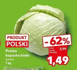 Kaufland Kapusta biała polska luzem Kaufland oferta