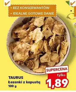 Kaufland Łazanki z kapustą 100 g Taurus oferta