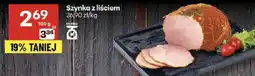 Delikatesy Centrum Szynka z liściem 26,90 zł/kg Stanisławów oferta